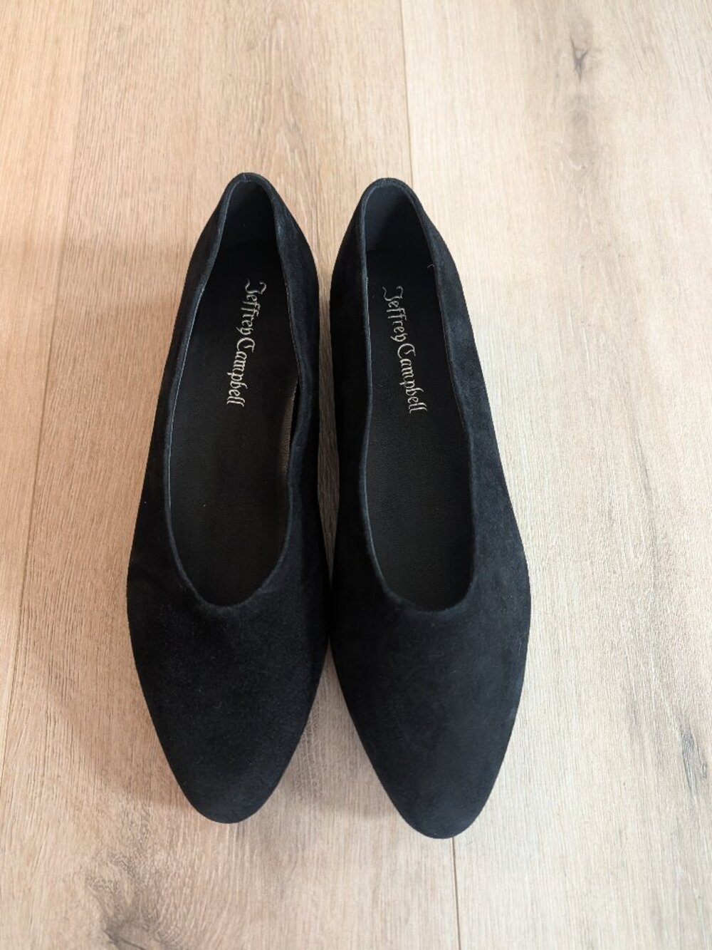 NWOT Jeffrey Campbell Collene Black Ballet Flat 8.5